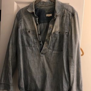 Denim Madewell popover, 2016